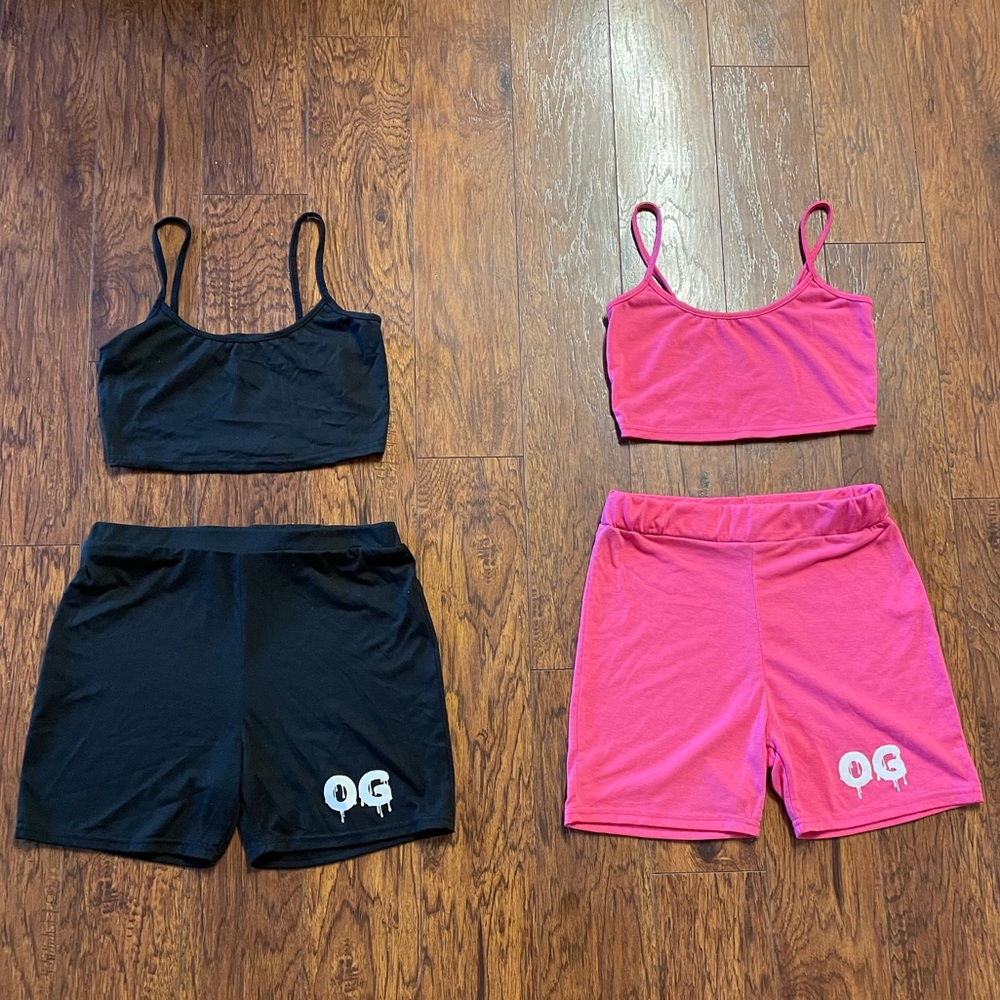 OG 2 Piece Set - Available in pink and green